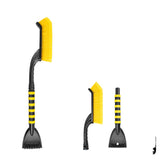 Kit de rascador de nieve retráctil para coche 