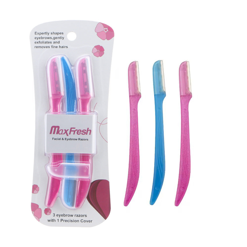 Rasoir pour le visage pour femmes, anti-peluche 