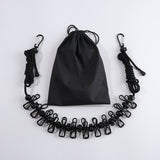 Corde à linge rétractable portable pour Trav 