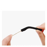 Coussinets d'oreille pour lunettes, tricot doux amélioré 