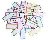 Étiquette nominative ronde avec aimant 