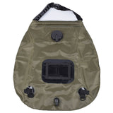 Douche de camping à chauffage solaire de 5 gal/20 l 