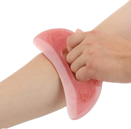 Outil de massage Gua Sha avec poignée 