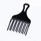 Peignes à cheveux afro en plastique 