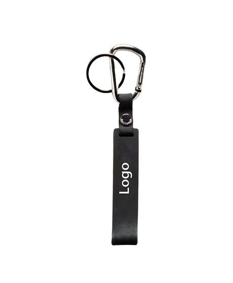Silicone Keychain Black