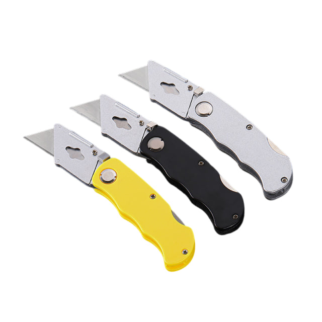 Couteau pliant utilitaire avec 5 lames supplémentaires 