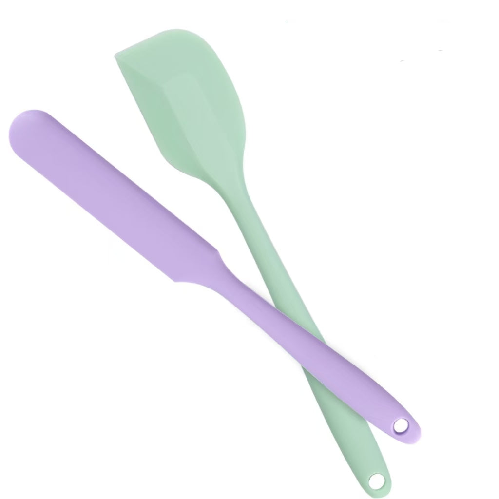 Spatule à manche droit en silicone 