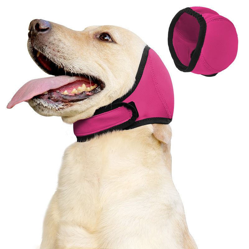 Bandeau apaisant pour chien en polyester - Anti-peur et anti-anxiété 