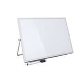 Tableau blanc double face pliable de 10 pouces avec marqueur pour tableau blanc 