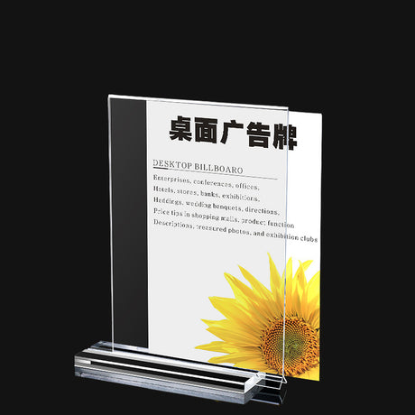 T-shaped Acrylic Display Stand