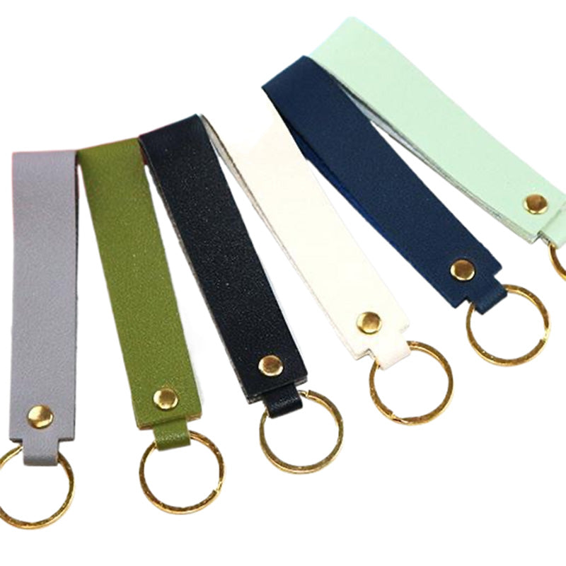 Porte-clés de voiture en cuir - Cadeau d'affaires 