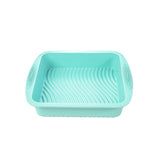 Moule à gâteau carré en silicone antiadhésif 
