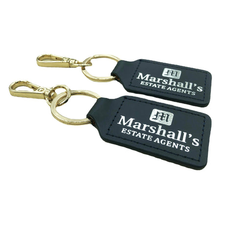 Customizable Leather Keychain