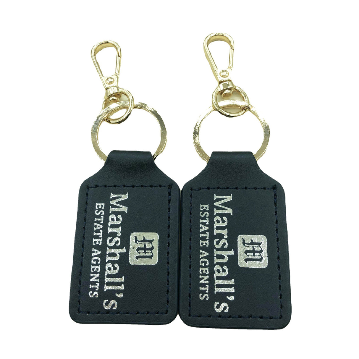 Porte-clés en cuir personnalisable 