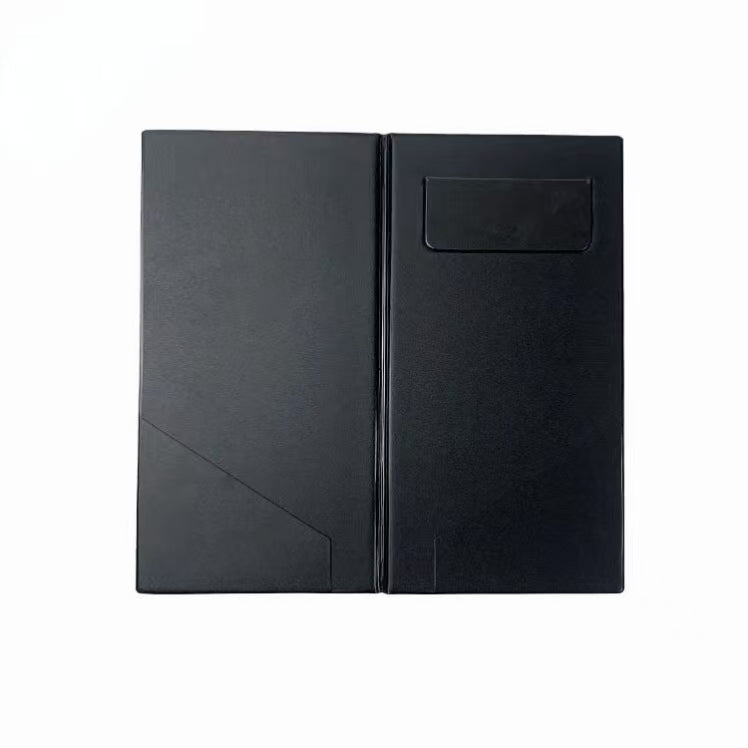 Dossier de menu du restaurant de l'hôtel 