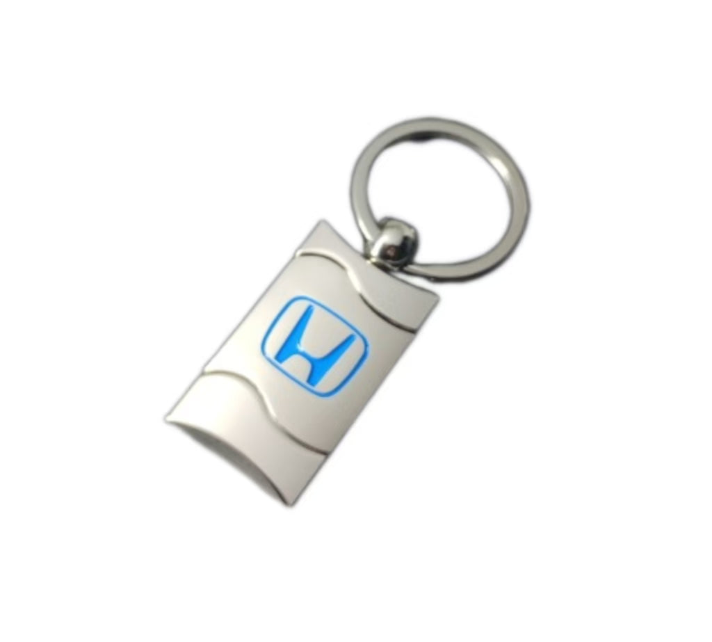 Porte-clés avec logo de voiture en alliage de zinc 