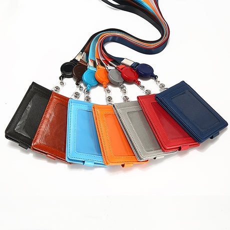 Multipurpose Id Card Holder With Retractable Lanyard