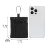 Mini porte-monnaie d'extérieur avec crochet 