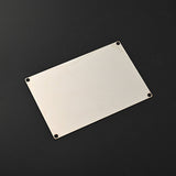 Étiquette en aluminium personnalisée 