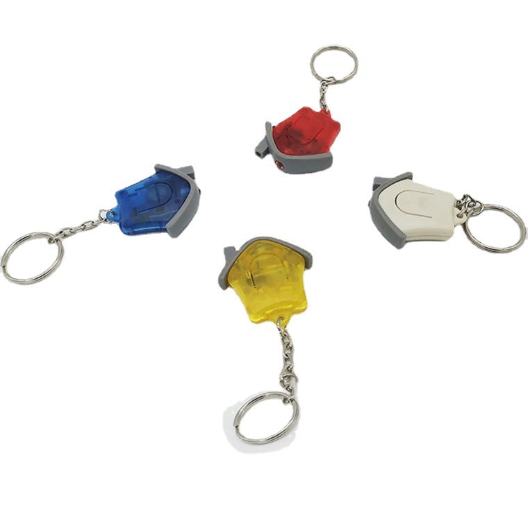 Porte-clés mini lampe de poche maison 
