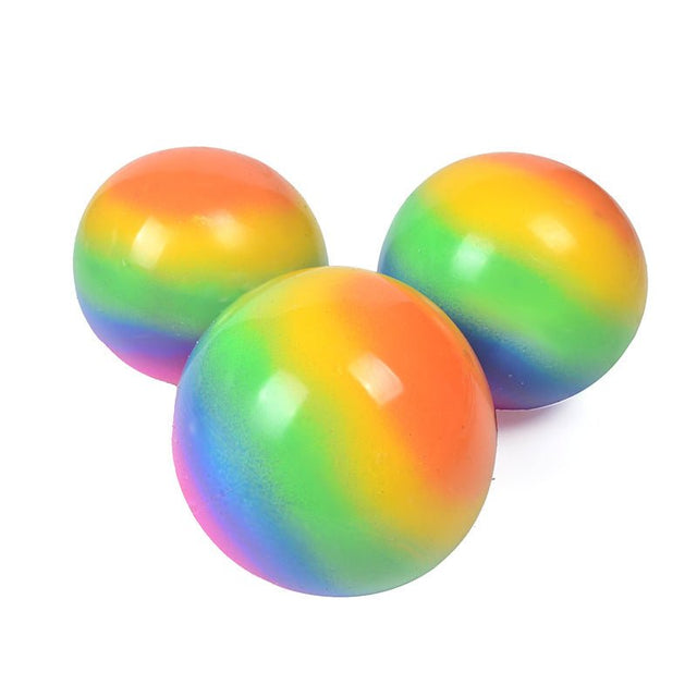 7cm Rainbow Stress Relief Ball - Yorkn Inc✅
