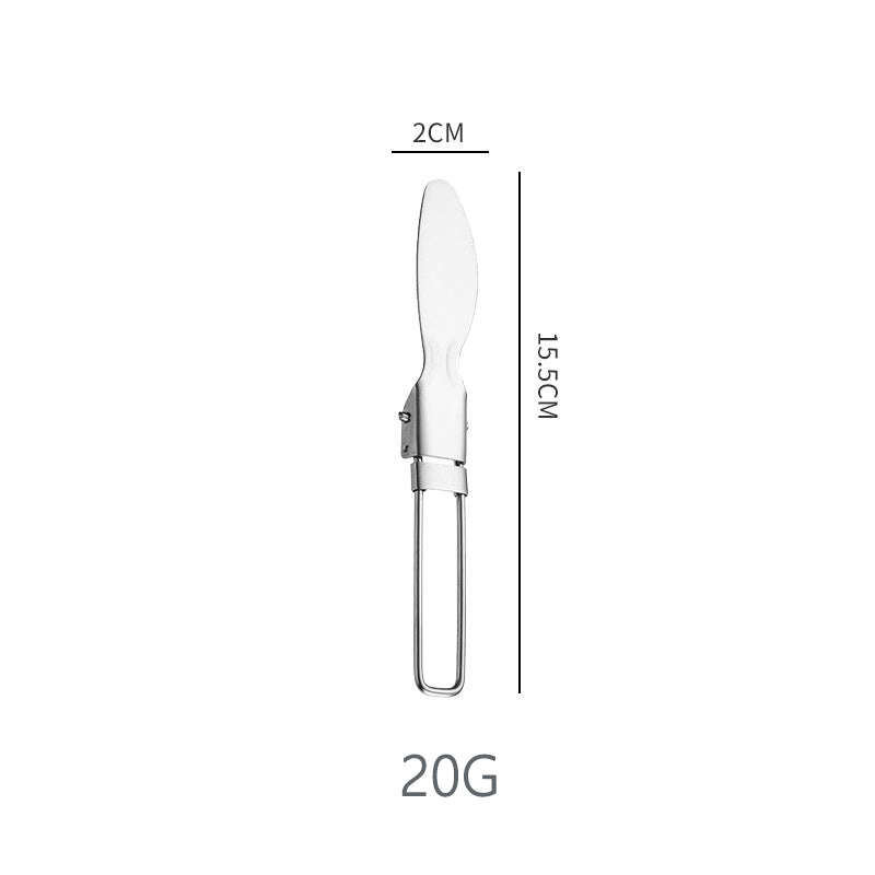 Ensemble de couverts pliables 