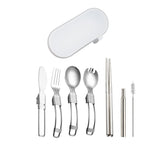 6-piece Foldable Cutlery Set