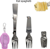 Fourche de camping (pliable) 