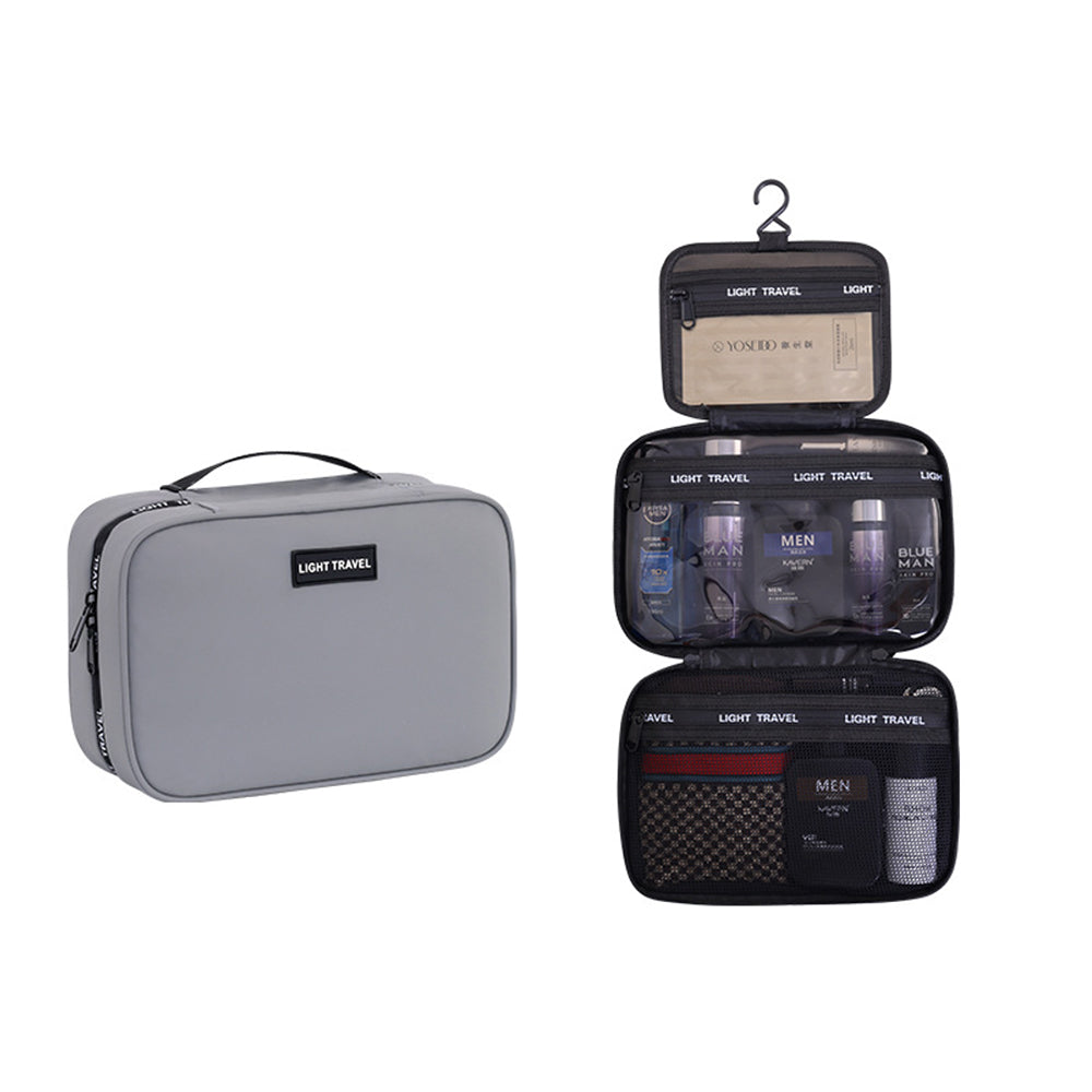 Foldable Pu Travel Toiletry Bag