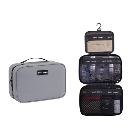 Foldable Pu Travel Toiletry Bag