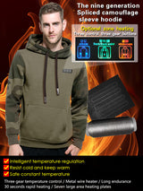 Heated Hooded Sweatshirt
