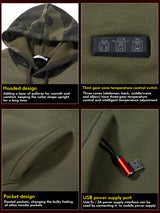 Heated Hooded Sweatshirt