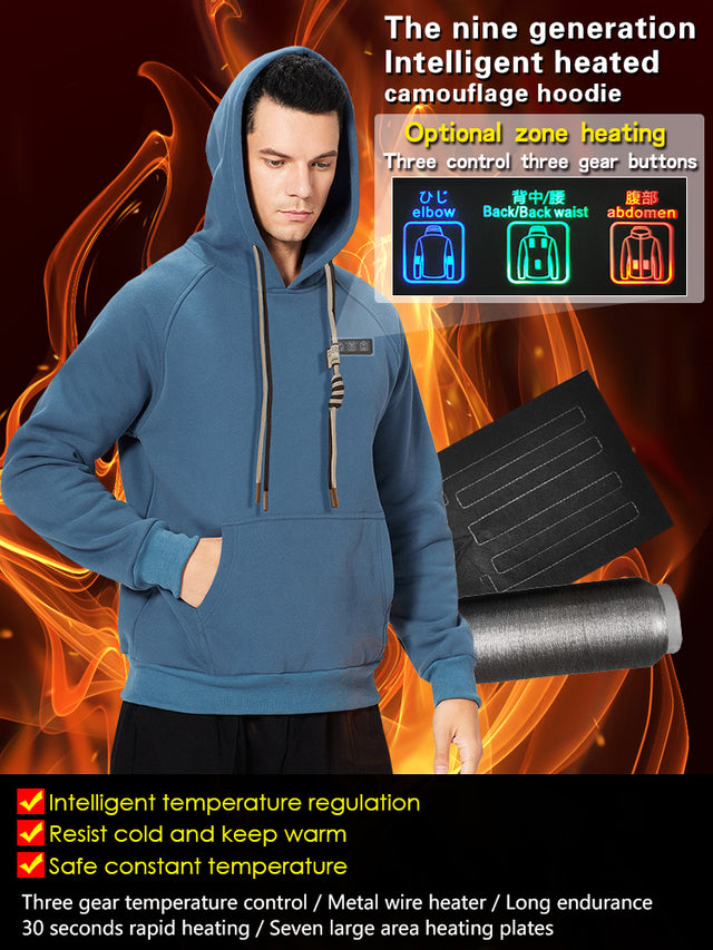 Intelligent Heated Hoodie