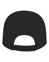 Black 6-panel Baseball Cap