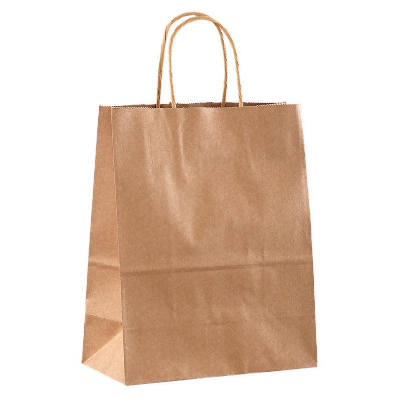 Natural Kraft Paper Bag With Handles