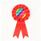 Custom Satin Rosette Badge