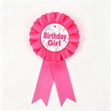 Custom Satin Rosette Badge