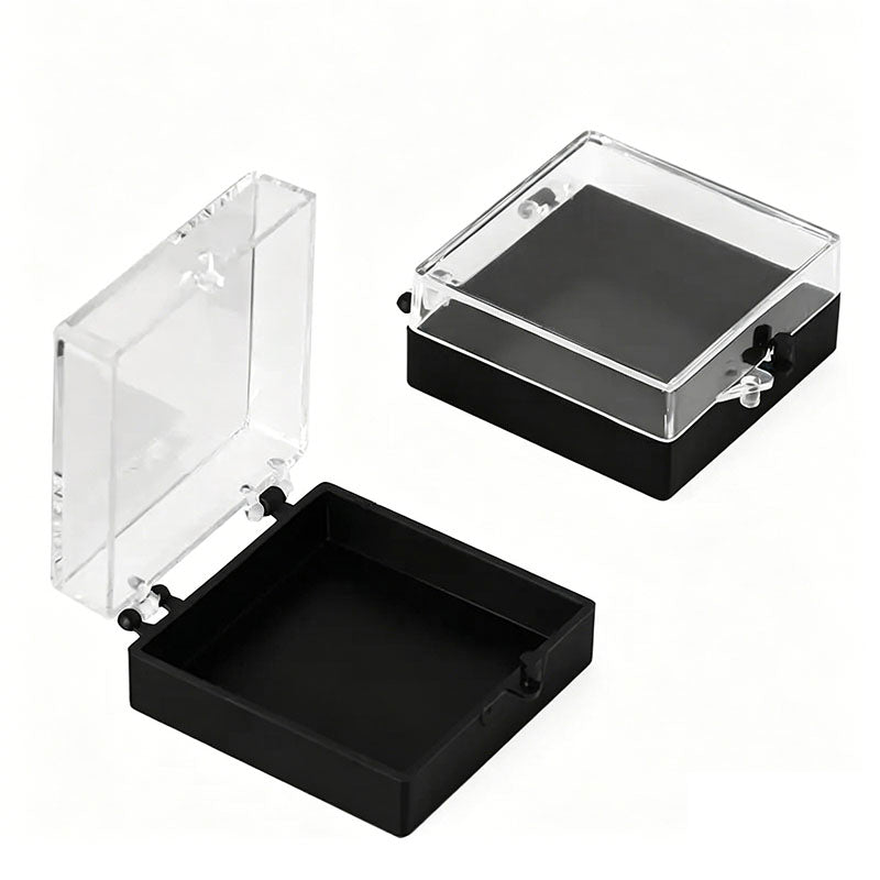 Transparent Flip Top Acrylic Pin Display Box