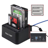 Dual Bay Hard Drive Docking Station
