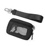 Wrist Strap Clear Zipper Pouch