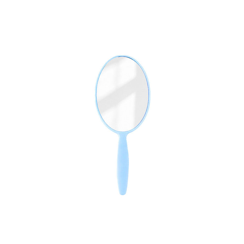 Oval Handheld Makeup Mirror