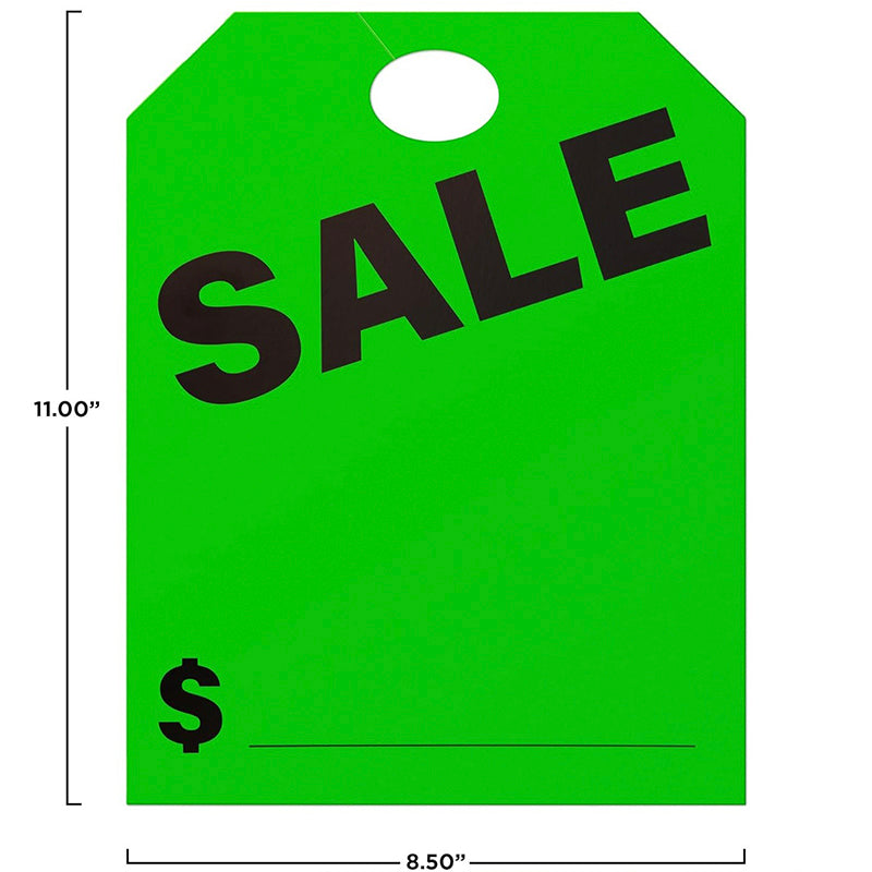 Car Sale Hang Tag