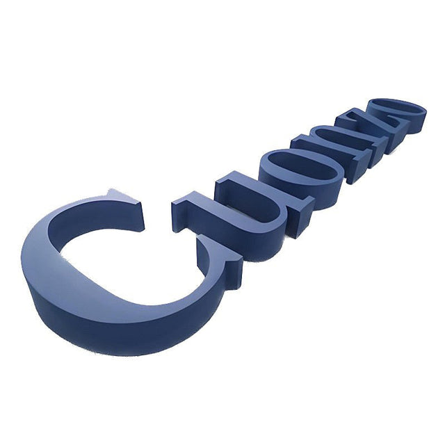 Acrylic 3d Letter - Yorkn Inc✅