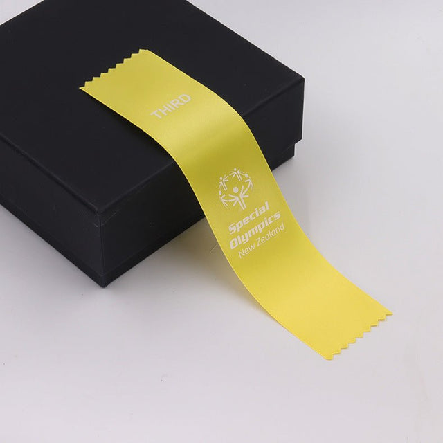 Award Ribbon With Wave Pattern - Yorkn Inc✅
