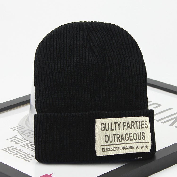 Beanie With Label Logo - Yorkn Inc✅