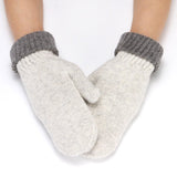 Bicolor Knitted Mitten - Yorkn Inc✅