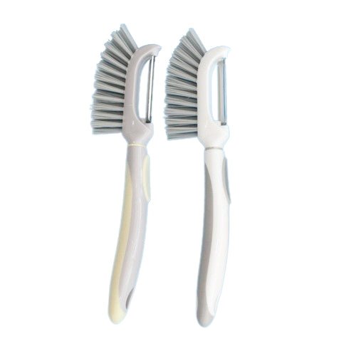 Brush - up Vegetable Brush & Peeler - Yorkn Inc✅