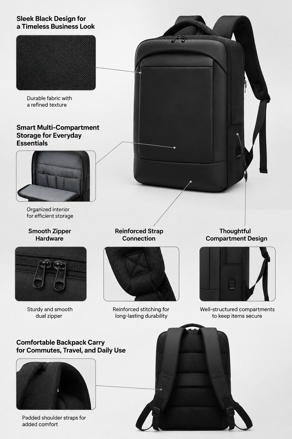 Business Computer Backpack - Yorkn Inc✅