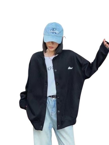 Button Cardigan Bomber Jacket - Yorkn Inc✅