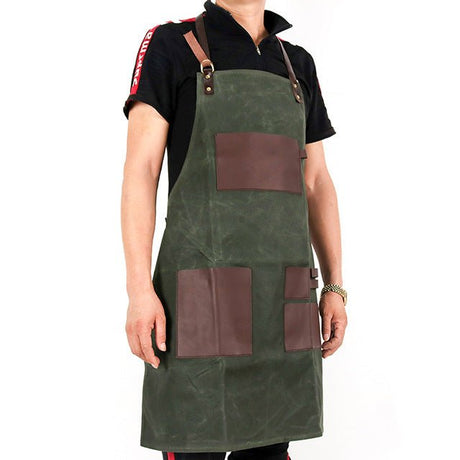 Canvas Heavy Duty Shop Adjustable Apron - Yorkn Inc✅